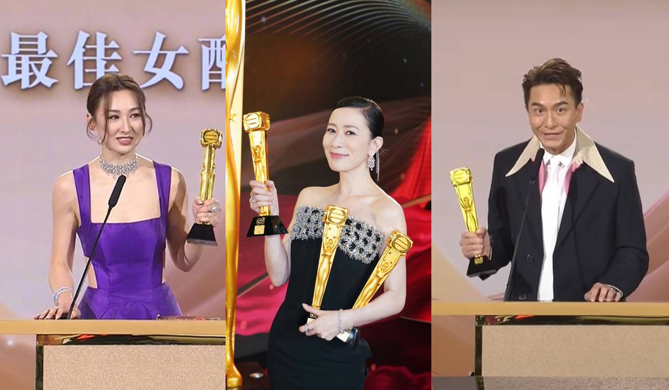 Nostalgia at TVB Anniversary Awards Charmaine Sheh wins 3rd best